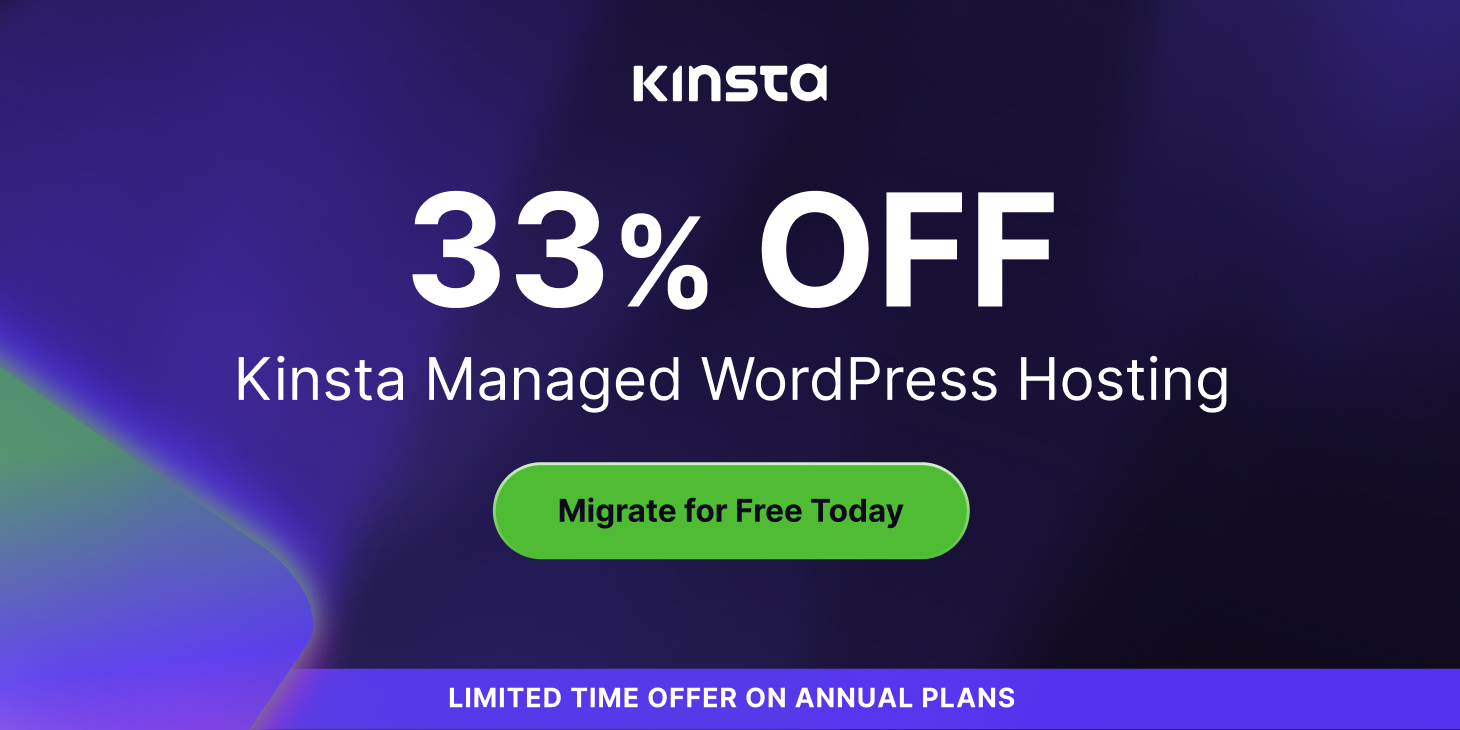 Kinsta Black Friday
